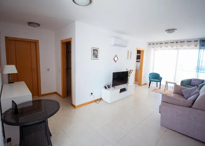 Excellent Sea View 1 Bedroom Apartment, Verandas Do Mar, At05 Lägenhet